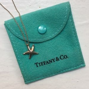 Tiffany starfish necklace